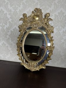 Oválne zrkadlo s anjelikmi, cena za ks