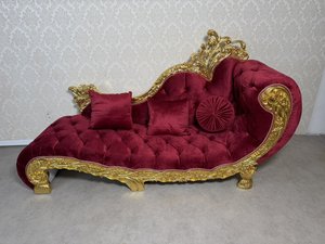 Luxusný barokový chaise longue