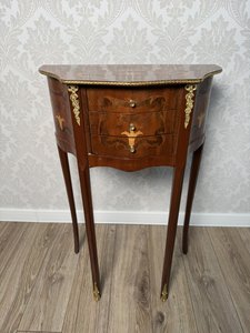 Intarzovaná komodka, cena za ks