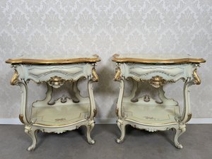 Nočný stolík v štýle benátskeho baroka, cena za ks