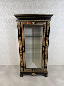 Luxusná vitrína v štýle francúzskeho Boulle, Taliansko 1970