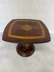 Konferenčný stolík s dyhovou intarziou, cena za ks